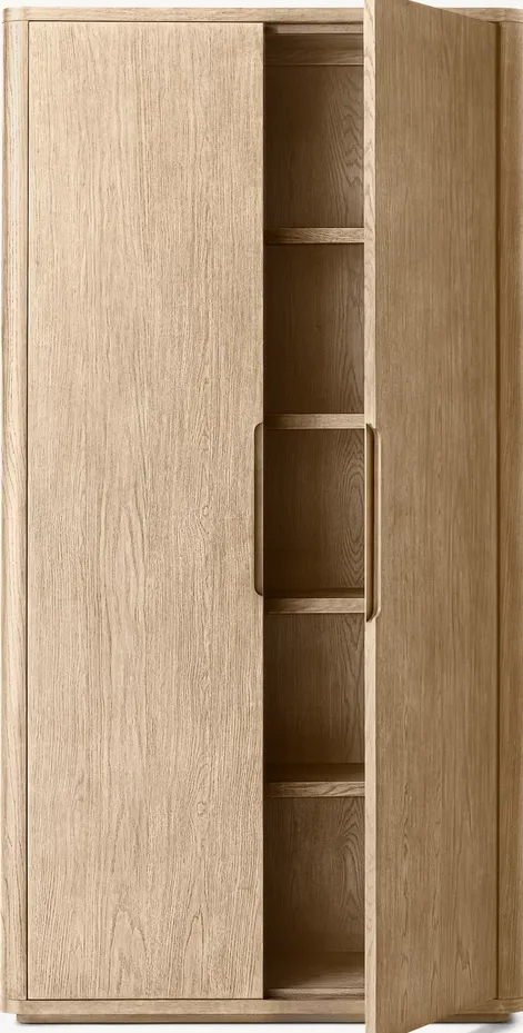Armoire Ainhoa en chêne blanc, vue 2 sur 4