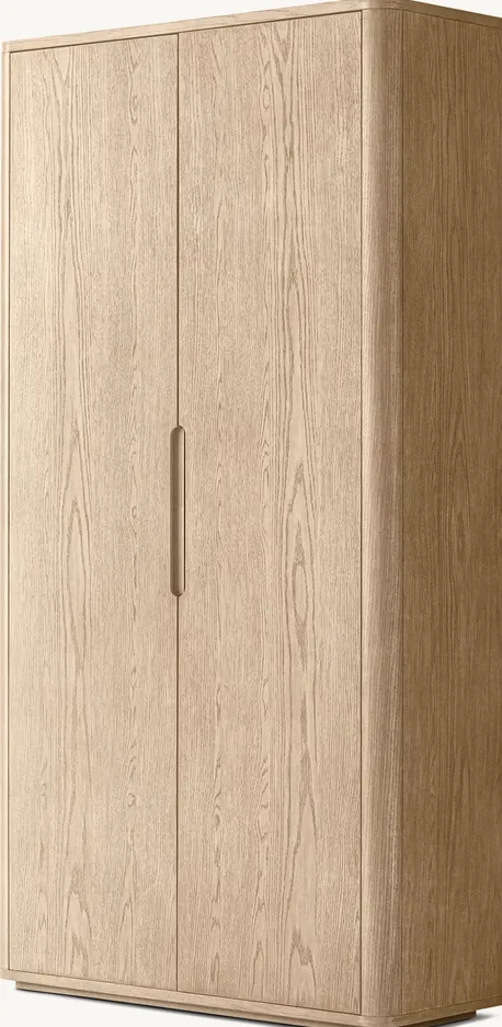 Armoire Ainhoa en chêne blanc, vue 3 sur 4