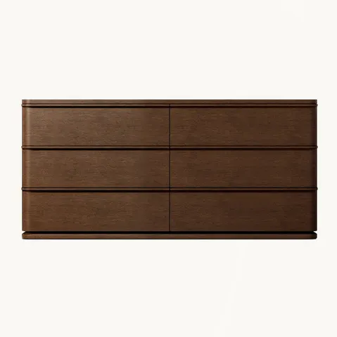 Armoire Annot en bois massif 6 tiroirs — armoires