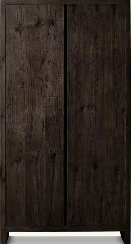 Armoire Autun en bois massif, vue 3 sur 5