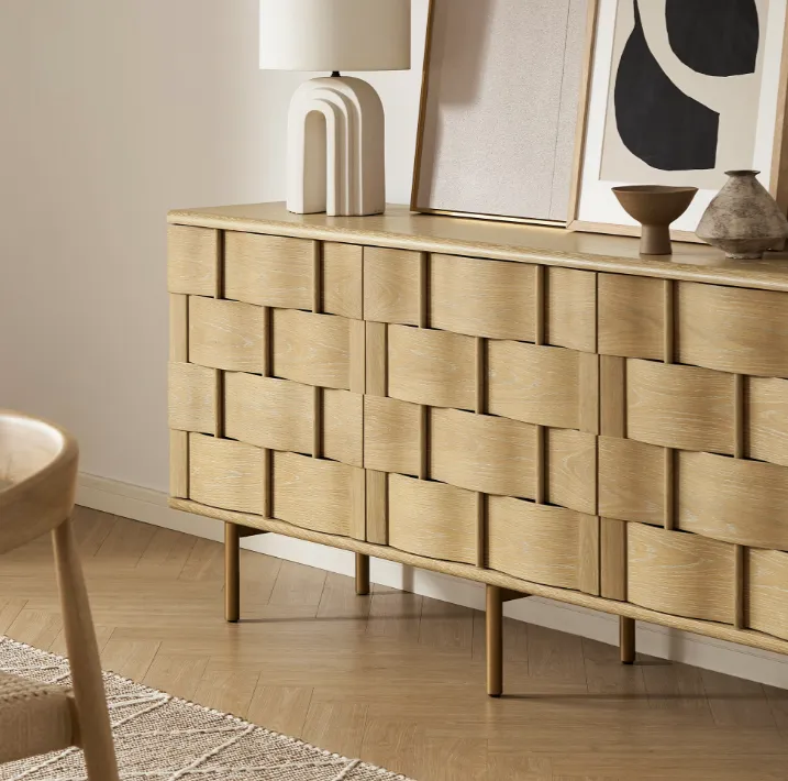 Armoire Auzat en bois massif, vue 3 sur 6