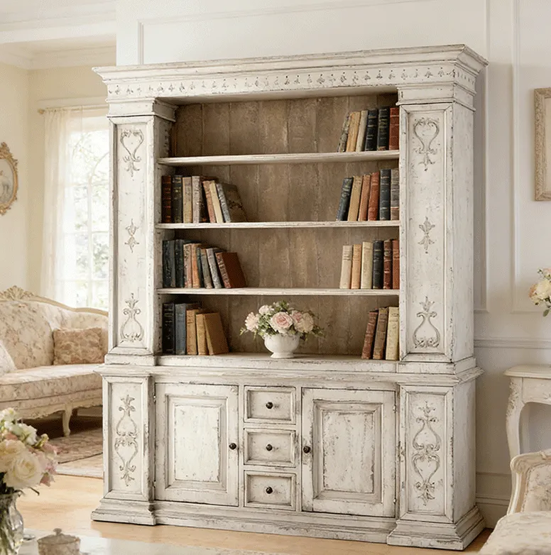 Armoire Balazuc en placage de chêne, vue 2 sur 5