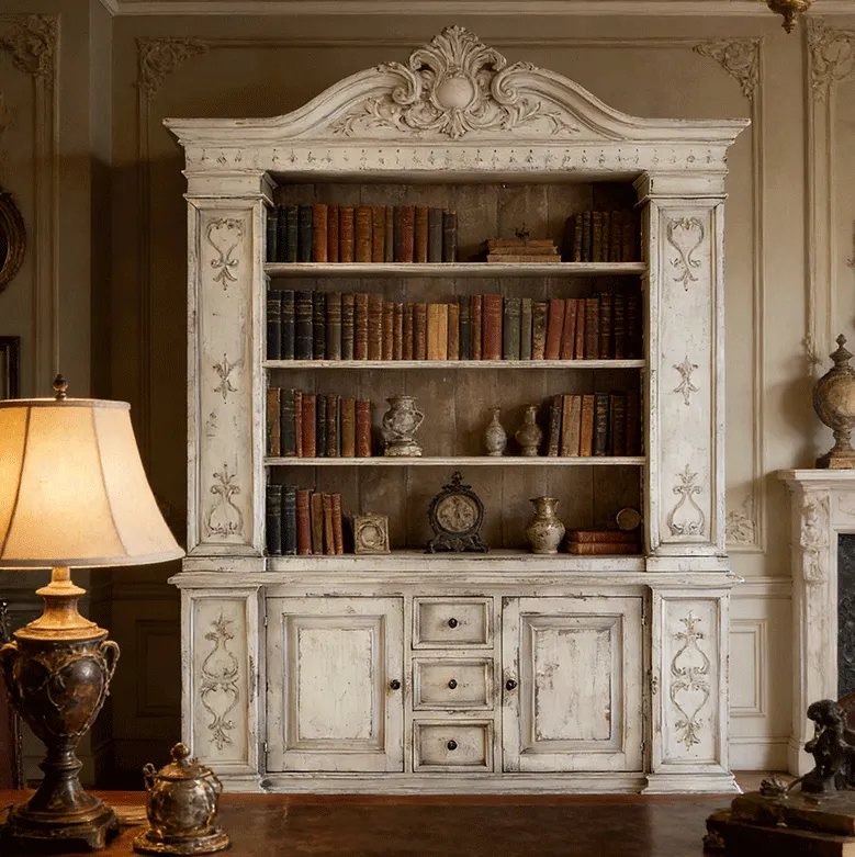 Armoire Balazuc en placage de chêne, vue 3 sur 5
