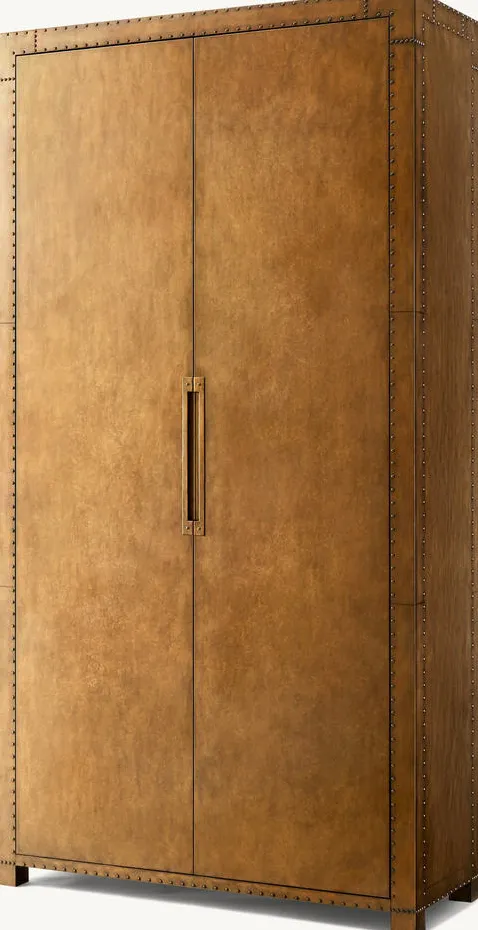 Armoire Banon en laiton, vue 2 sur 4