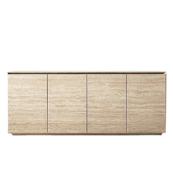 Armoire Baume en bois massif 4 portes, collection armoires ELWOOD HOME