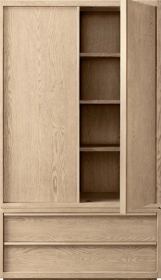 Armoire Béziers mid-century, vue 3 sur 4
