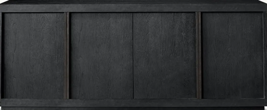 Armoire Bourg en placage de chêne, vue 4 sur 6