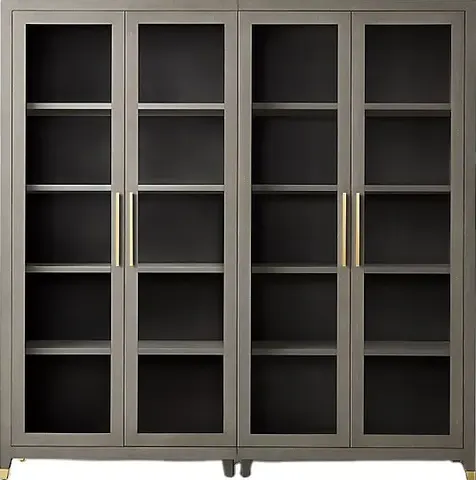 Armoire Cauterets en bois massif 4 portes — armoires