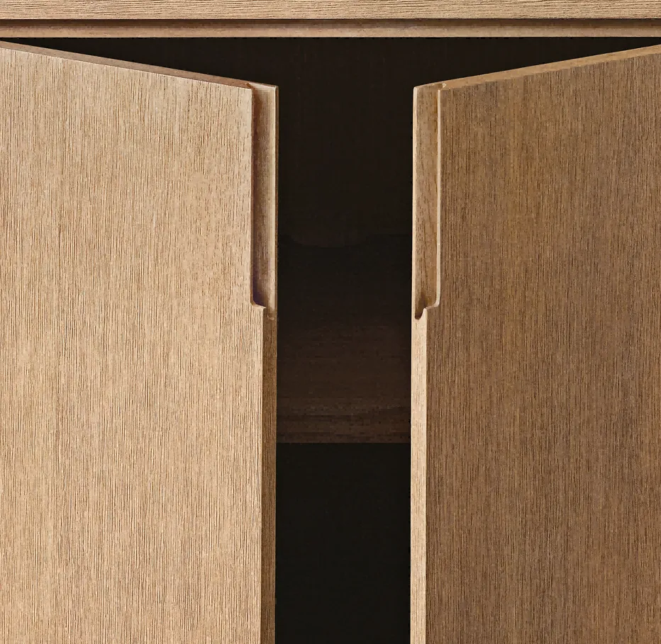 Armoire Clairvaux en chêne, vue 6 sur 6