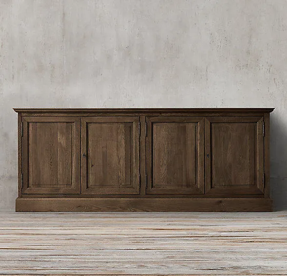 Armoire Duras en chêne blanc 4 portes, vue 2 sur 6