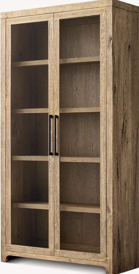 Armoire Espelette en chêne, vue 4 sur 6