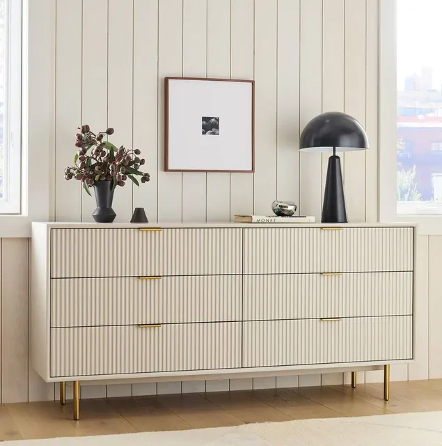 Armoire Estaing 6 tiroirs scandinave — armoires