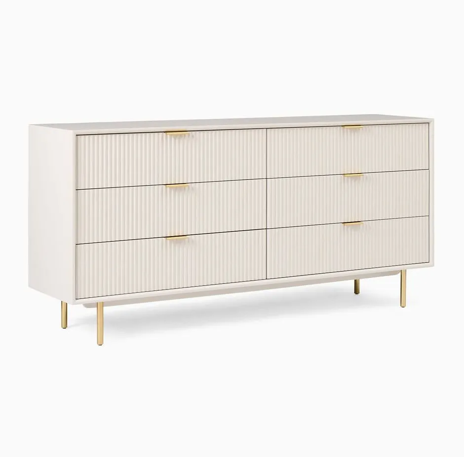 Armoire Estaing 6 tiroirs scandinave, vue 2 sur 6