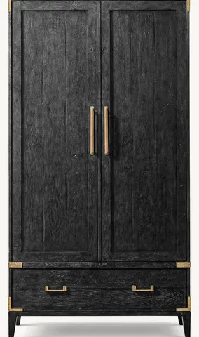Armoire Eymet en bois massif — armoires