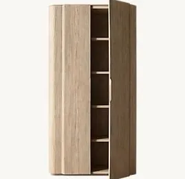 Armoire Labeaume en bois massif, vue 2 sur 4