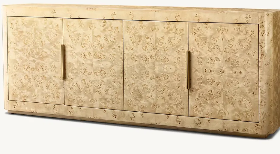 Armoire Laguiole en chêne 4 portes, vue 2 sur 3