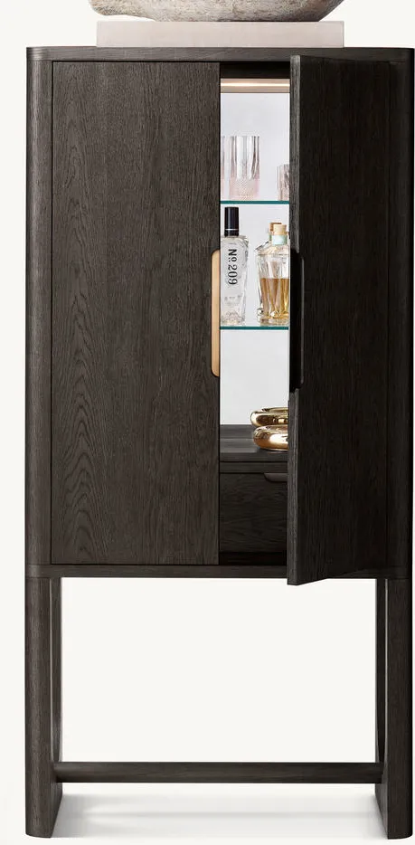 Armoire Lodève en bois massif, vue 4 sur 5