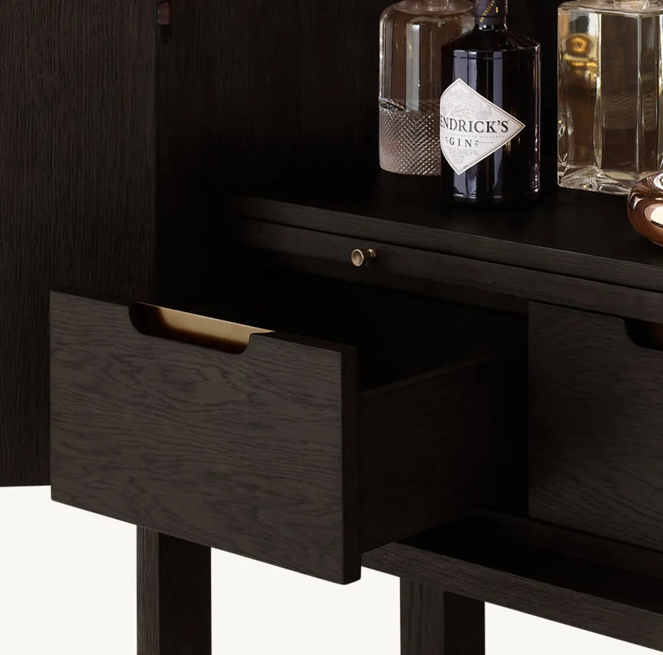 Armoire Lodève en bois massif, vue 5 sur 5
