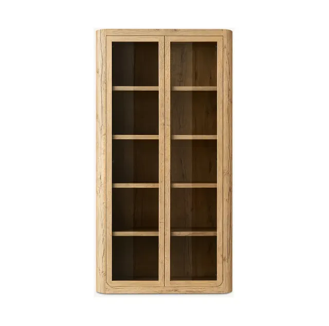 Armoire Loubressac en placage de chêne blanc — armoires