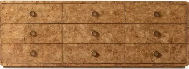 Armoire Lourdes en chêne 6 tiroirs, vue 5 sur 6
