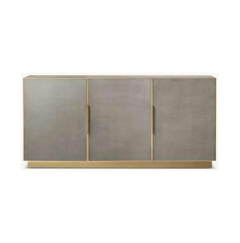 Armoire Nolay en laiton, vue 4 sur 6
