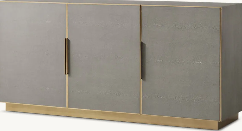 Armoire Nolay en laiton, vue 6 sur 6