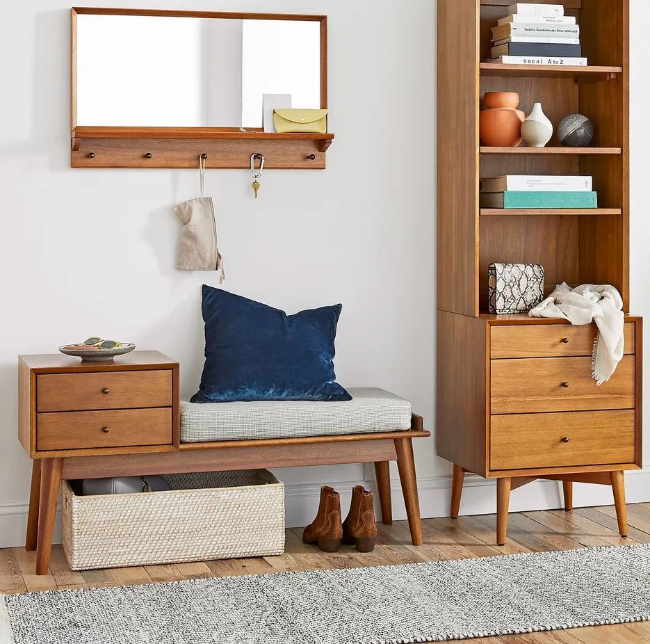 Armoire Nozeroy mid-century, vue 3 sur 4