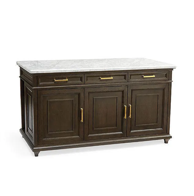 Armoire Roquefort en chêne et marbre — armoires