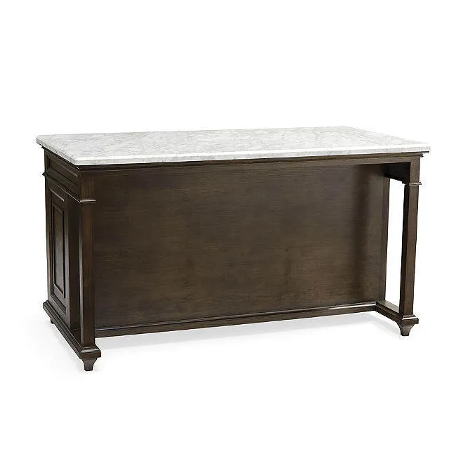 Armoire Roquefort en chêne et marbre, vue 4 sur 4