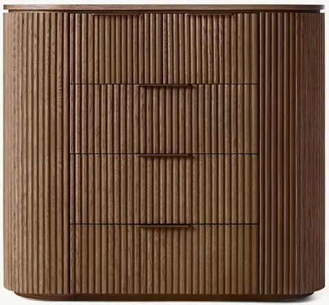 Armoire Salins en chêne brun — armoires