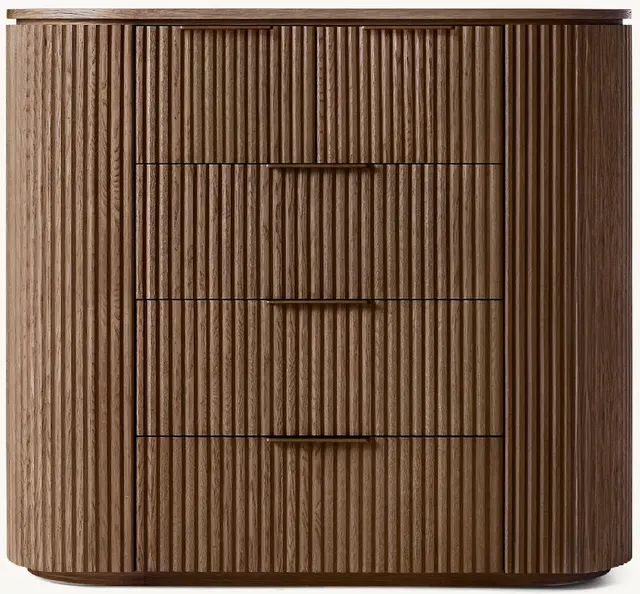 Armoire Salins en chêne brun — armoires