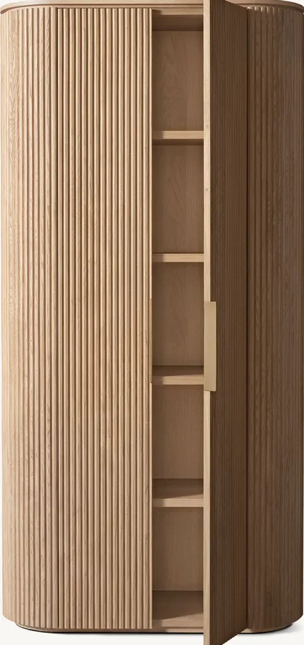 Armoire Saulieu en bois massif, vue 5 sur 6