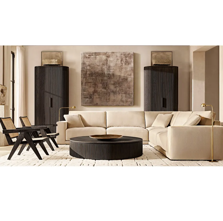 Armoire Tournus en chêne brun, vue 2 sur 6