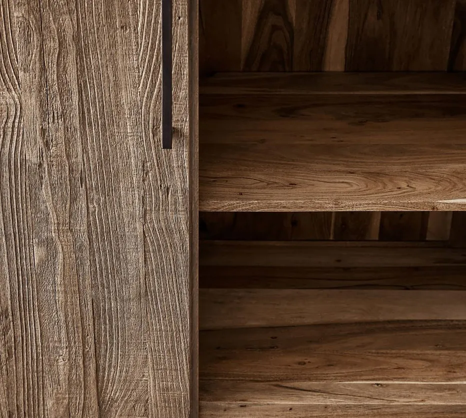 Armoire Tourtour en bois massif, vue 4 sur 6