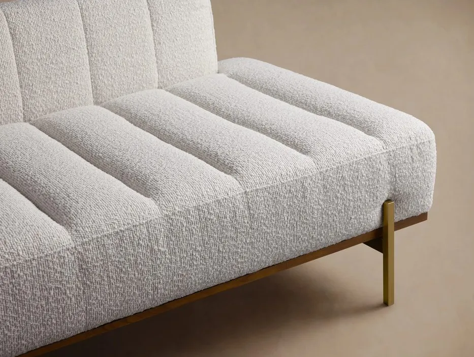 Banc Biot en tissu, vue 3 sur 5