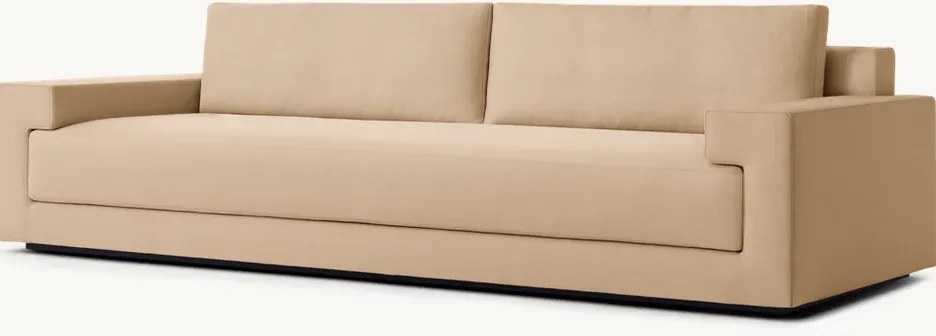 Banc Bonnieux minimaliste, vue 3 sur 5