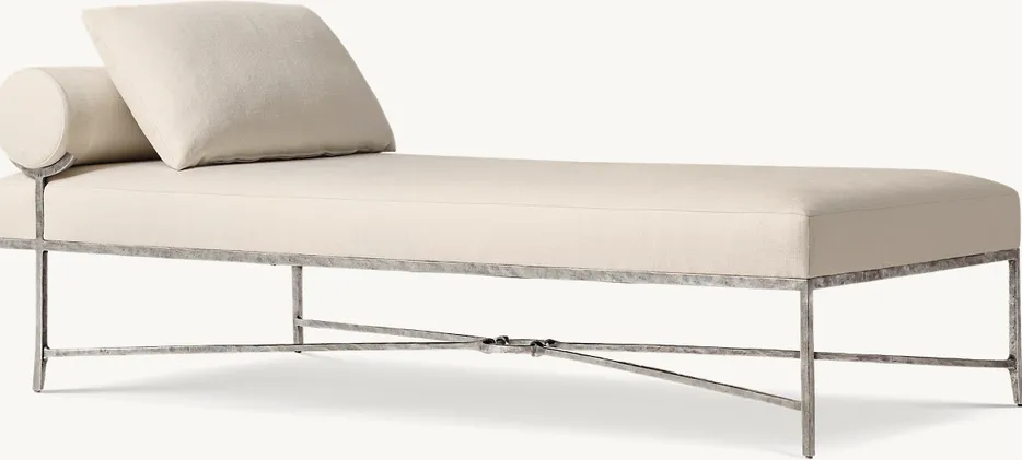 Banc Manosque en tissu, vue 3 sur 5