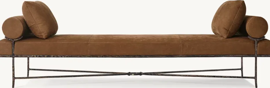 Banc Manosque en tissu, vue 4 sur 5