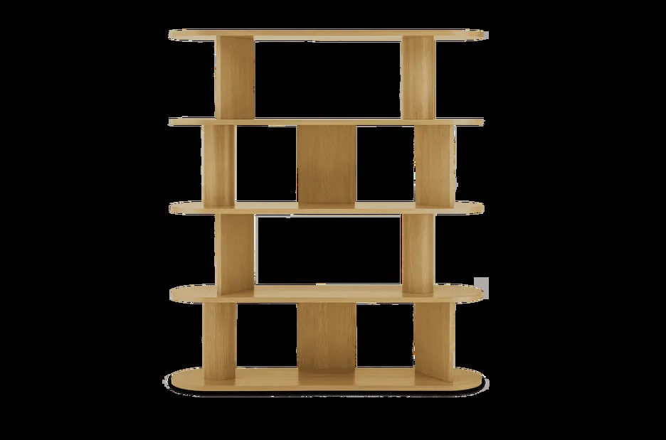Bibliothèque Die en bois massif, vue 2 sur 6