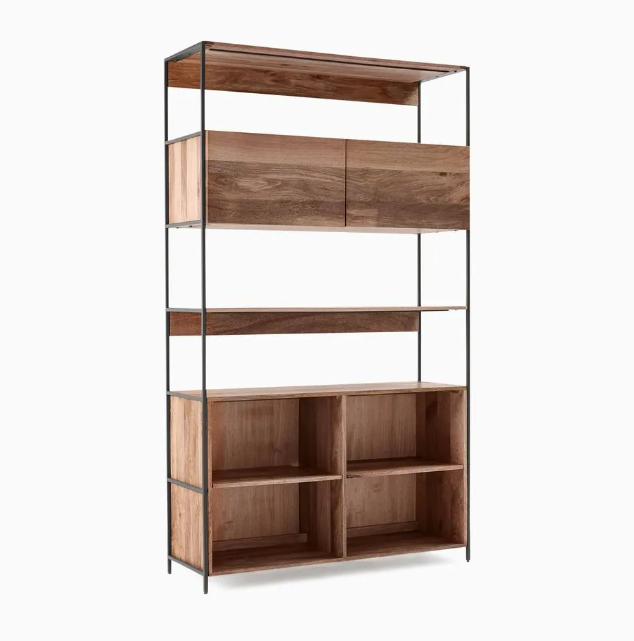 Bibliothèque Eymet en bois massif, vue 6 sur 6