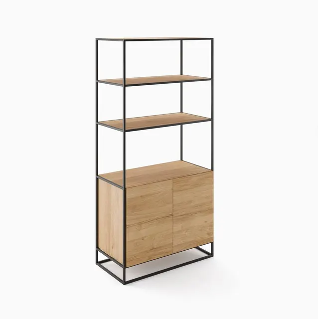 Bibliothèque Hossegor minimaliste — meubles de rangement