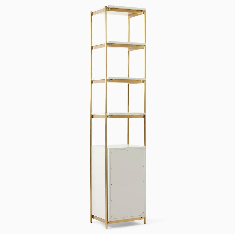 Bibliothèque Sospel mid-century, collection meubles de rangement ELWOOD HOME