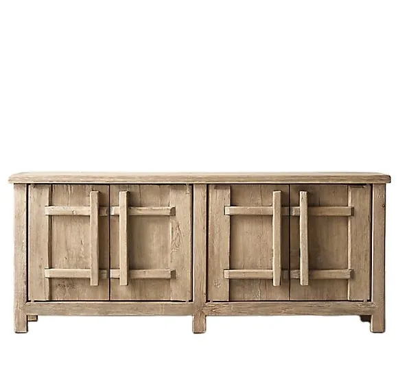 Buffet Béziers en orme, collection buffets ELWOOD HOME