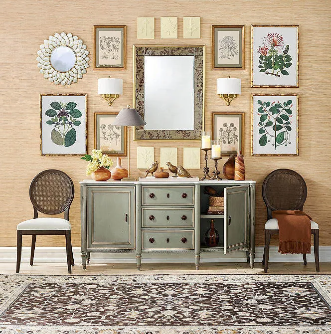 Buffet Espelette en marbre, collection buffets ELWOOD HOME