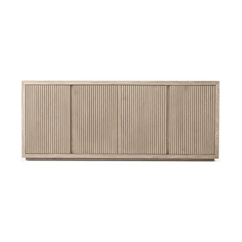 Buffet Goult en chêne 4 portes, collection buffets ELWOOD HOME
