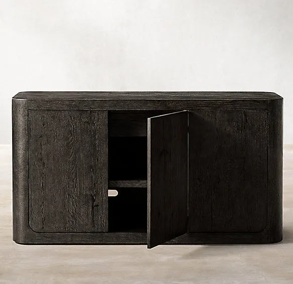 Buffet Grasse en bois massif, vue 3 sur 5