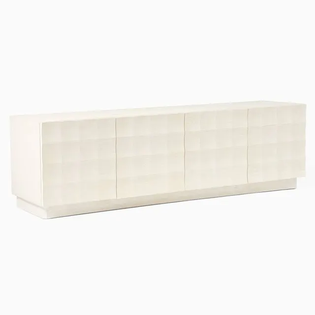 Buffet Lussan en chêne blanc 4 portes — buffets
