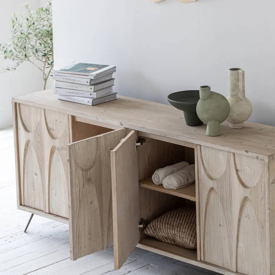 Buffet Mauléon en bois massif, vue 2 sur 6