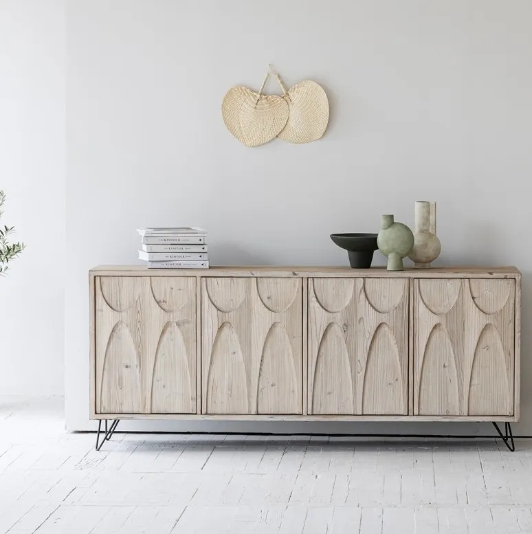 Buffet Mauléon en bois massif, vue 5 sur 6