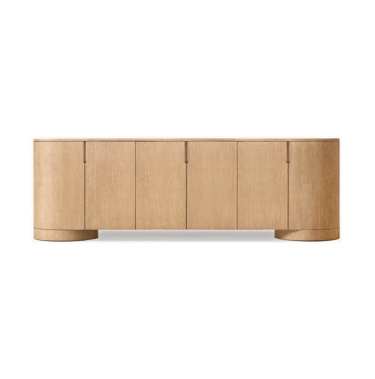 Buffet Nyons en bois massif 6 portes, collection buffets ELWOOD HOME